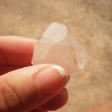 Quartz
1" high and 1 1/4" wide and 1/2" deep
(Autor: Reelgoodwoman)