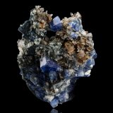 Carletonite with Quartz and Siderite
4 x 2.5 x 5.5 cm / main crystal: 1.3 cm
(Autor: MIM Museum)