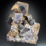 Fluorite, Ankerite, Quartz
10x8x6 cm overall size
(Autor: Jesse Fisher)