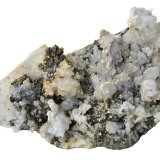Quartz, Pyrite, Dolomite, Calcite
Specimen size 25 cm
(Autor: Tobi)