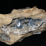 Celestine with Calcite
12x10x6 cm
(Autor: Joseph DOliveira)