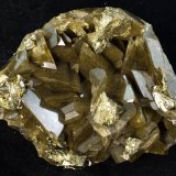 Chalcopyrite on Siderite
9cmx7cmx3cm
(Autor: Joseph DOliveira)