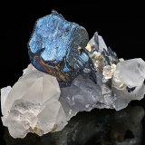 Chalcopyrite, Quartz, Ferberite, Muscovite
7.1 x 5.3 cm
(Autor: am mizunaka)