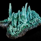 Chrysocolla on Chrysocolla with  Malachite
30 x 22 x 19 cm
(Autor: MIM Museum)