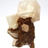 Fluorite
Specimen size 8 cm, largest fluorite 2,5 cm
(Autor: Tobi)