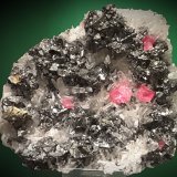 Rhodochrosite, Tetrahedrite, Chalcopyrite, Quartz
13x11 cm
(Autor: chris)