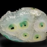 Chrysocolla, Quartz
6.0 x 3.9 x 1.9 cm
(Autor: am mizunaka)