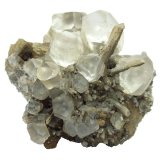 Fluorite with quartz
Specimen size 8 cm, largest fluorite 2 cm
(Autor: Tobi)