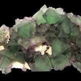 Fluorite
Specimen size 19 cm, largest fluorite 3 cm
(Autor: Tobi)