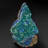 Dioptase, Shattuckite
8.2 x 5.4 cm
(Autor: am mizunaka)