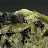 Diopside
H:9.5cmxW:5cmxD:6cm; crystals up to 4 cm
(Autor: Adrian Pripoae)