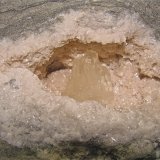 Calcite on Dolomite
geode cavity 9 x 5 cm, the calcite is 3.5 cm
(Autor: Bob Harman)