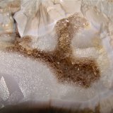 Quartz
geode is 18 cm, cavity is about 9 cm in greatest dimension
(Autor: Bob Harman)
