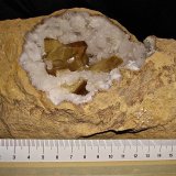 Barite on Quartz
The specimen is 18 cm long
(Autor: Bob Harman)