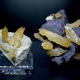 Calcite
Left: 10 cm x 14.2 cm x 11.5 cm, Right: 18.5 cm x 16.9 cm x 9.8 cm
(Autor: Turbo)