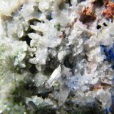 Azurite, Duftite, Mottramite, Calcite etc.
155mm x 120mm x 100mm
(Autor: Heimo Hellwig)