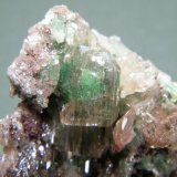 Cerussite over Malachite
31mm x 34mm x 18mm
(Autor: Heimo Hellwig)