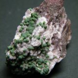 Mottramite on Calcite
21mm x 35mm x 32mm
(Autor: Heimo Hellwig)