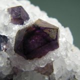 Quartz (variety amethyst) and Calcite
148mm x 117mm x 80mm
(Autor: Heimo Hellwig)
