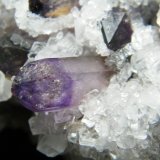 Quartz (variety amethyst) and Calcite
148mm x 117mm x 80mm
(Autor: Heimo Hellwig)