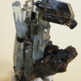 Beryl (variety aquamarine) and Schorl
48mm x 57mm x 35mm
(Autor: Heimo Hellwig)