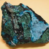Chrysocolla and Malachite
91mm x 72mm x 68mm
(Autor: Heimo Hellwig)