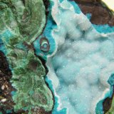 Chrysocolla and Malachite
91mm x 72mm x 68mm
(Autor: Heimo Hellwig)