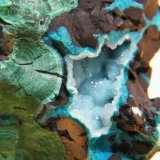 Chrysocolla and Malachite
91mm x 72mm x 68mm
(Autor: Heimo Hellwig)