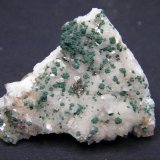Malachite on Calcite
43mm x 32mm x 27mm
(Autor: Heimo Hellwig)