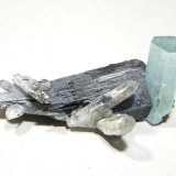 Beryl (var. aquamarine) on Schorl
60x30mm
(Autor: Heimo Hellwig)