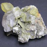 Calcite and Mottramite
81mm x 56mm x 45mm
(Autor: Heimo Hellwig)