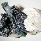 Feldspar, Schorl, Quartz, Fluorite and Beryl (variety aquamarine)
200x130x120mm
(Autor: Heimo Hellwig)