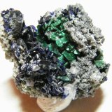 Azurite and Malachite
40x40mm
(Autor: Heimo Hellwig)