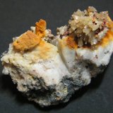 Mimetite and Calcite
55x35x30mm
(Autor: Heimo Hellwig)
