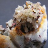 Mimetite and Calcite
55x35x30mm
(Autor: Heimo Hellwig)