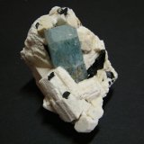 Beryl (variety aquamarine), Feldspar
55x70x45mm
(Autor: Heimo Hellwig)