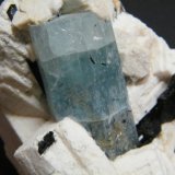 Beryl (variety aquamarine), Feldspar
55x70x45mm
(Autor: Heimo Hellwig)