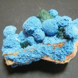Shattuckite, Malachite, Dioptase
80x50x35mm
(Autor: Heimo Hellwig)