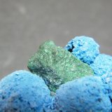 Shattuckite, Malachite, Dioptase
80x50x35mm
(Autor: Heimo Hellwig)