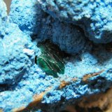 Shattuckite, Malachite, Dioptase
80x50x35mm
(Autor: Heimo Hellwig)