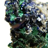 Azurite, Malachite, Cerussite
45x35x25mm
(Autor: Heimo Hellwig)