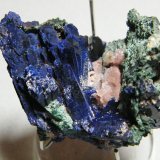 Azurite and Smithsonite
60x40x50mm
(Autor: Heimo Hellwig)