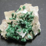Malachite on Calcite
35x35x15mm
(Autor: Heimo Hellwig)