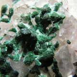 Malachite on Calcite
35x35x15mm
(Autor: Heimo Hellwig)