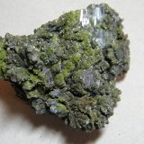 Cerussite covered with (Mottramite?)
55mmx50mmx40mm
(Autor: Heimo Hellwig)