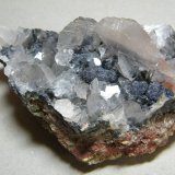 Calcite and Mottramite
100mm x 60mm x 50mm
(Autor: Heimo Hellwig)