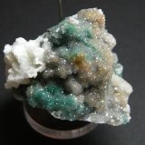 Quartz over Malachite
68mm x 56mm x 80mm
(Autor: Heimo Hellwig)
