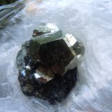 Pyrite on Hematite
5.1 x 5.1 cm
(Autor: Casimir Sarisky)