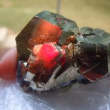 Pyrite on Hematite
5.1 x 5.1 cm
(Autor: Casimir Sarisky)