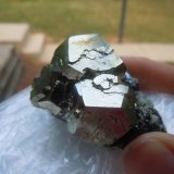Pyrite on Hematite
5.1 x 5.1 cm
(Autor: Casimir Sarisky)
